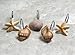Seashell Shower Curtain Hooks Bathroom Beach Shell Decor (Set of 12) primary
