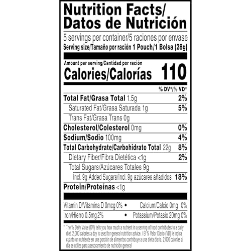 POP-TARTS CRUNCHY POPPERS CRUNCHY FILLED SNACK PIECES, KIDS SNACKS, ON-THE-GO, FROSTED BROWNIE CRUNCH, 5OZ BOX (5 POUCHES)