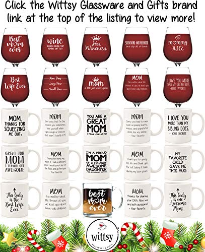Thank You For Giving Me Life Funny Mom Mug - Best Christmas Gifts for Mom, Women - Unique Xmas Gift Idea for Her from Daughter or Son - Cool Gag Birthday Present for a Mother - Fun Novelty Coffee Cup