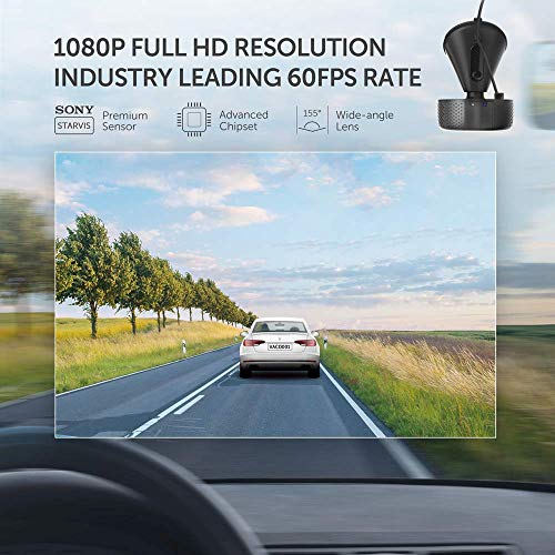 Dash Cam VAVA 1920X1080P60Fps WiFi Car Dash Camera Sony Night
