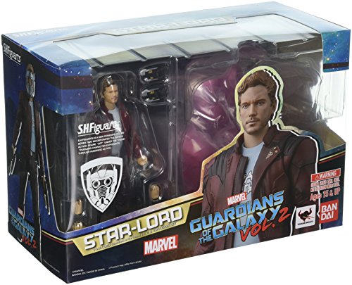 Tamashii Nations Bandai S.H. Figuarts Star-Lord & Explosion Set Guardians of The Galaxy Vol. 2