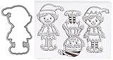 Hero Arts Santa's Elves Stamp & Cut Die