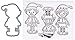 Hero Arts DC160 Santa's Elves Stamp & Cut Die
