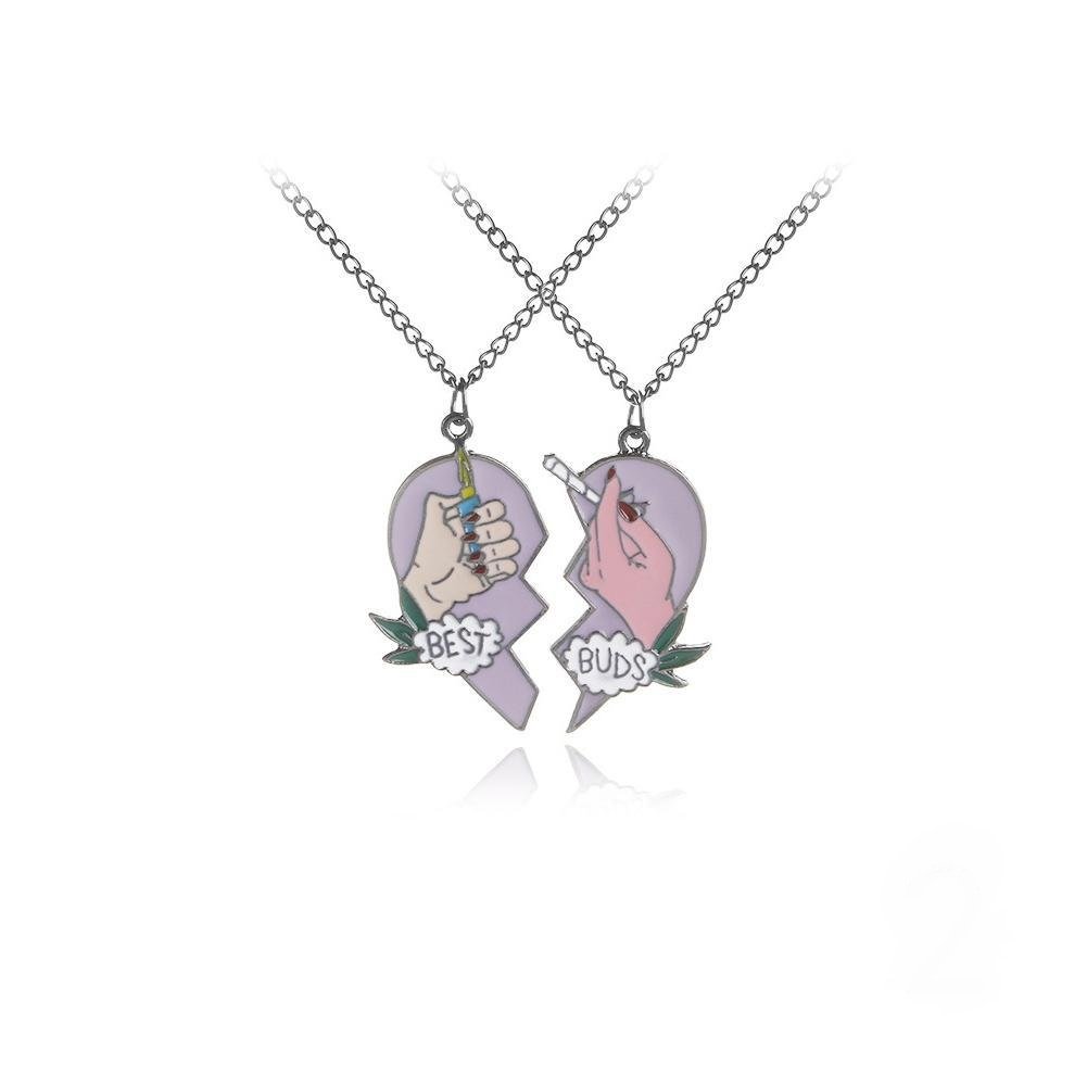 Amazon.com: rosesummer Best Buds BFF de los mejores amigos ...