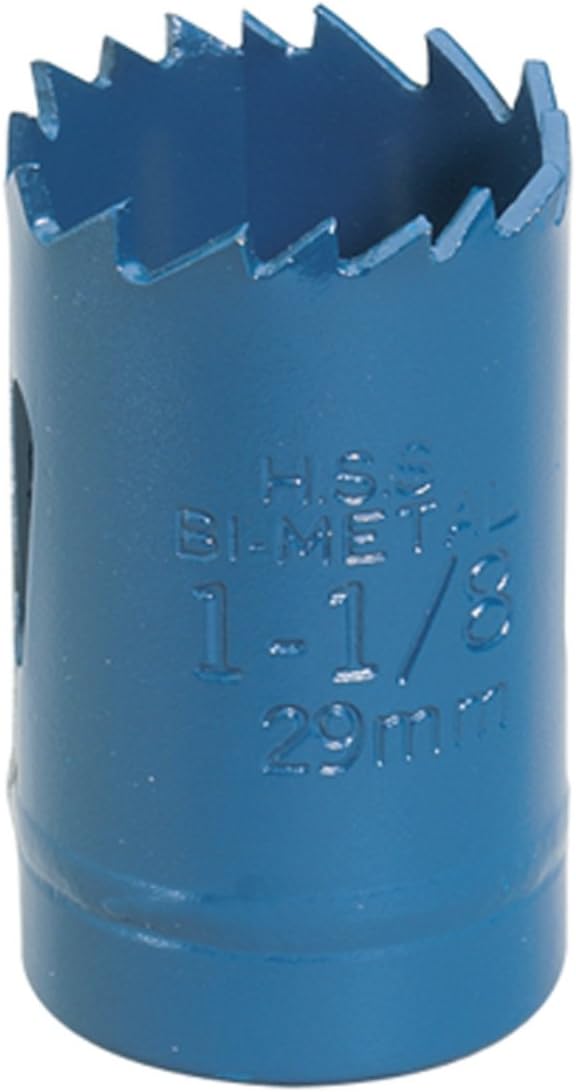 Draper 41073 Expert HSS Bi-Metal Holesaw Blade, 29mm, Blue