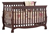 Stork Craft Carrara 4-in-1 Fixed Side Convertible Crib
