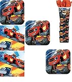 Amscan Blaze and the Monster Machines Party Pack for 16 guests
