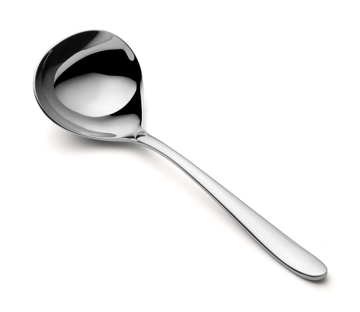 Arcos Series Berlin - Gravy Ladle Table Spoon - Monoblock of one Piece Stainless Steel 18/10 and 7" Silver Color