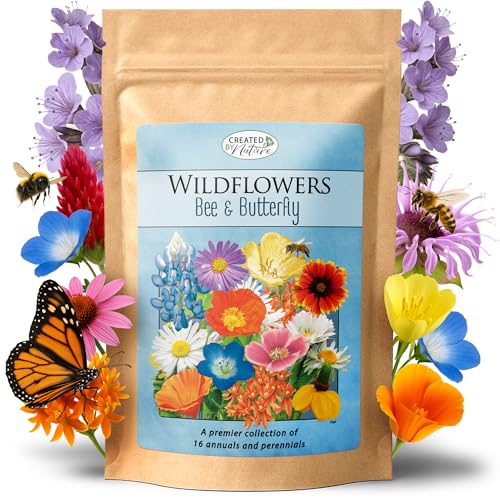 Bee and Butterfly Wildflower Seed Mix