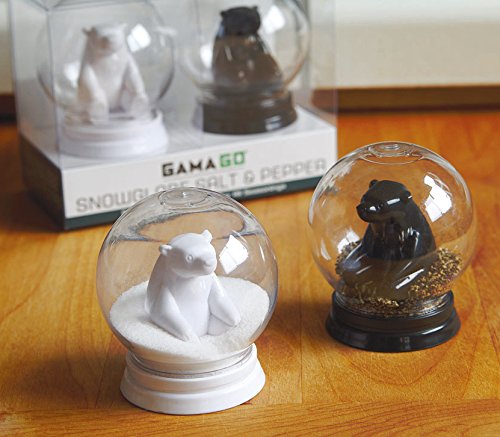 Snow Globe Salt and Pepper Shakers (By GAMAGO)