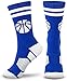 ChalkTalkSPORTS Basketball Performance Crew Socks - Multiple Colors - Youth & Adult - Elite Basketball Mid-Calf Socks
