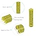 GEILIENERGY NiCd AAA 1.2V 600mAh Triple A Rechargeable Batteries for Solar Light Solar Lamp Garden Light(12 PCS)