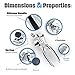 Garlic Press Stainless Steel Mincer and Crusher With Silicone Garlic Peeler(Black), Rusting-proof and Self Cleaning, Dishwasher safe By Royal Blade