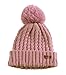 Brook + Bay Pom Pom Beanie Winter Hat for Women - Faux Fur Pompom Warm, Thick & Chunky Soft Cable Knit Hats - Cute & Trendy Cold Weather Knitted Caps - Stylish & Trendy Snow & Ski Beanies for Ladies