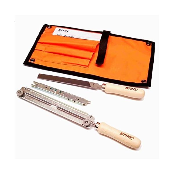 Stihl 5605 007 1029 SchÃ¤rfset Feilen-Set fÃ¼r 9,5-mm-SÃ¤gekette (3/8 Zoll), 1 V, Mehrfarbig – Bild 4