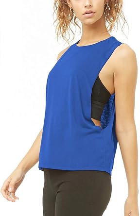 high low workout tops