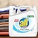 all Liquid Laundry Detergent Free Clear for Sensitive Skin, 141 Ounce, 94 Loads