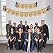 Burlap We are So Proud of You Banner -Rustic Vintage Graduation Banner | Graduation Decorations for Graduations Party Supplies 2024 | Great for Graduation Party, Grad Party, Home Party Decor Backdrop