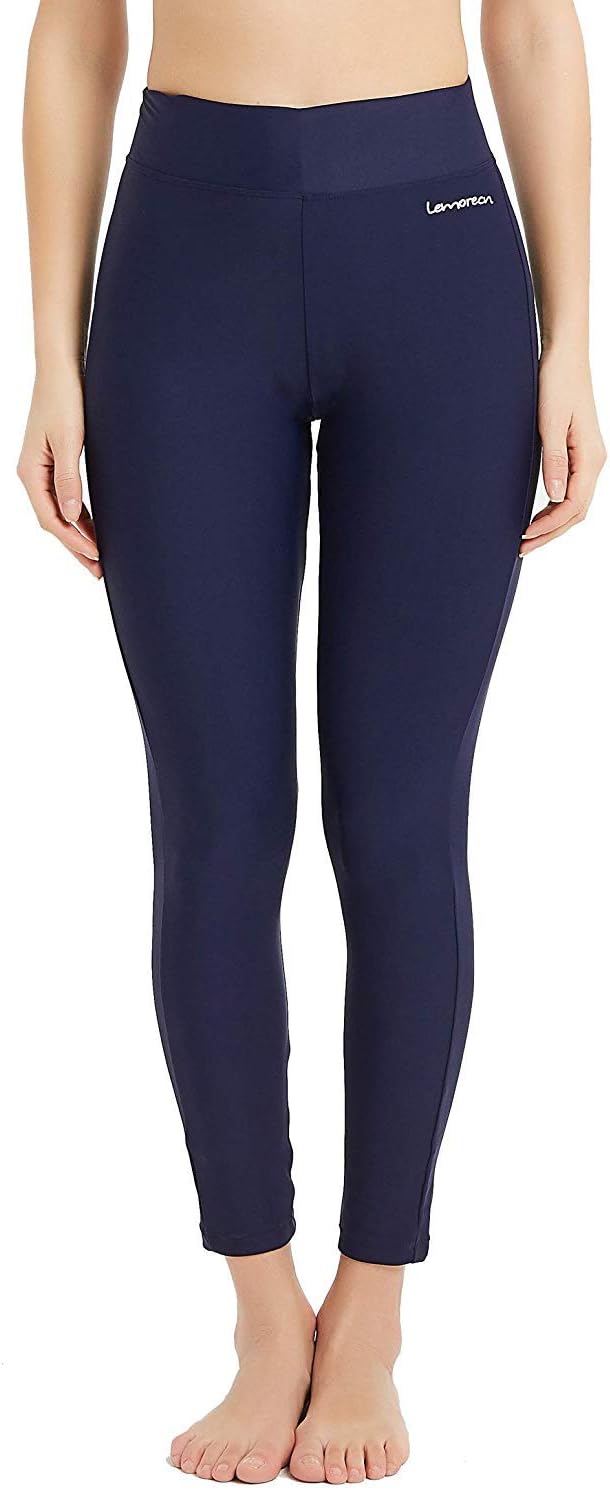 UPF 50+ Women's Surfing Leggings Sun Protection High-Waist Tummy Control Swimming Pants
