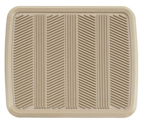 Kraco K2510tan Tan Rubber Rear Mat 1 Piece Amazon In Car