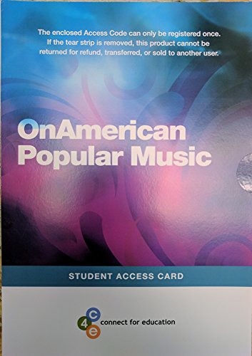 Onamerican Popular Music Access