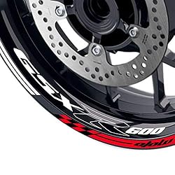 MC MOTOPARTS 17 inch Wheel Rim Stickers Decals Tape