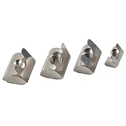 Amazing Screws M4 Roll in Spring T Nuts, 4040