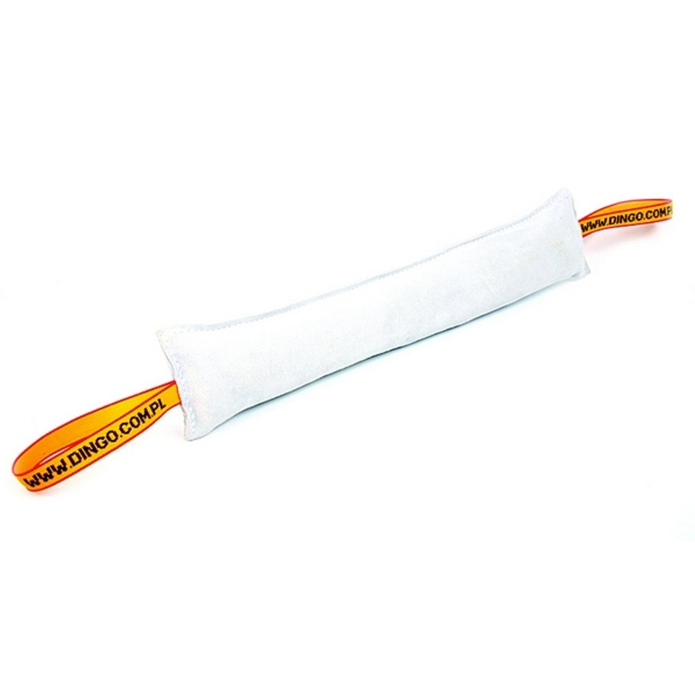 Dingo Leather Bite Tug with Two Handles, Occlusion Training Teether 10592