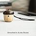 JSAUX Portable Mini Wireless Nut Speaker with Enhanced Bass and Built-in Mic and Sling for Home Outdoor Travel Compatible with iPhone iPad Android Samsung Tablet and More