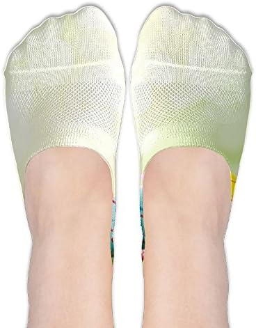 Happy Easter Colorful Egg Print Antiskid And Lovely Special Women's Sock One Size