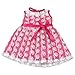AOFUL Bitty Baby Doll Clothes Dress, Pink Pretty Summer Dress Fits Outfit 15
