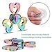 HTOYES Love Heart Rainbow Fidget Spinner Toy Colors Hand Tri-Spinner Focus Autism ADHD Finger Spiral Toy,Stress Reducer Relieves Anxiety and Boredom Spinner Toys