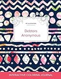 Image de Adult Coloring Journal: Debtors Anonymous (Pet Illustrations, Tribal Floral)