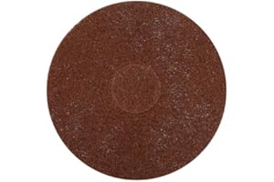 Dkaikai The Orbiter Brown Scrub Pad, Part Number 437049, has a Diameter of 12 inches(1 Pack). Used with The for Oreck Commercial Orbiter Hard Floor Cleaner Machine ORB550MC.