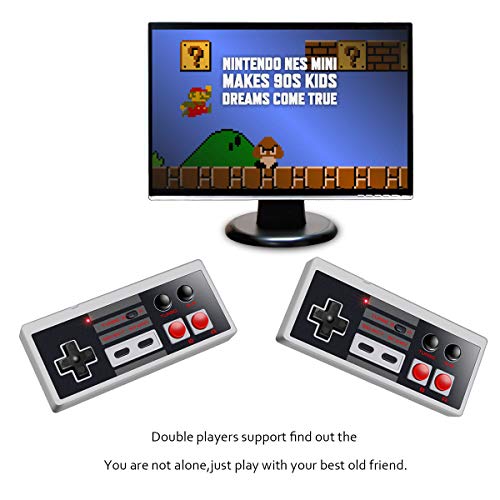 Zeato 2.4G Wireless NES Mini Classic Controller, Rechargeable NES Wireless Gamepad/Joypad for Nintendo Mini NES Classic Edition Game System - Thumbnail 4