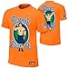 WWE John Cena Respect. Earn It. Orange Youth Authentic T-Shirt Orange Large