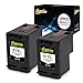 Kogain Remanufactured for HP 61 61XL Ink Cartridges 2 Black, High Yield Work with HP Envy 4500 5530 5534, OfficeJet 2620 4630 4635, DeskJet 1000 1512 2510 2540 3050a 3510 Printer