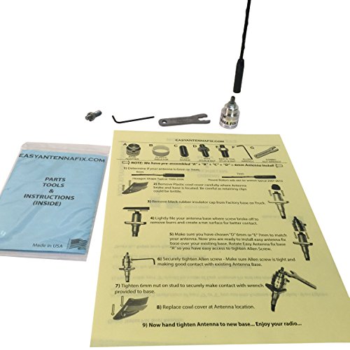 Easy Antenna Fix Chevy Truck, GMC or Cadillac--Antenna mount repair by Triluca