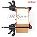 Hi-Spec 10 Piece Mini Quick Clamp Set Including 2 x Bar Clamps with Spreader, 2x Quick Releasing Ratchet Clamps & 6 x Spring Clamps