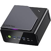 GMKtec K15 AI Mini PC Intel Core Ultra 5 125U 16GB DDR5 Max 4.3GHz 1TB SSD | Mini Computer With Intel AI NPU, OCuLink, USB4, Quad 4K Display, HDMI 2.1, DP 1.4, Dual 2.5GbE, WiFi 6E, BT 5.2 For Work