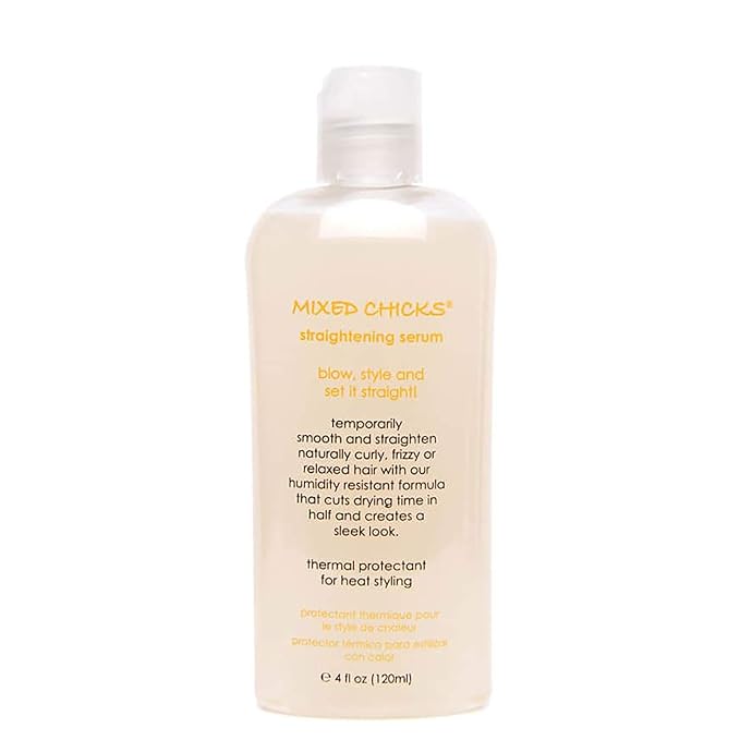 hair serum before ironing