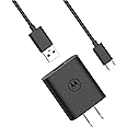 Motorola TurboPower 20 QC3.0 Charger with 1m USB-A to USB-C Cable for Moto G Play 2023/2024, G Power 2022/2023 5G, G Stylus 2022/2022 5G/2023/2023 5G, G 5G 2023/2024, Edge 2022/Edge+ 2022/2023