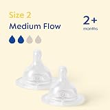 MAM Teats Size 2 2 Pack Medium Flow Fits All MAM Bottles SkinSoft view 2