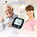 Blood Pressure Monitor Upper Arm - Digital Automatic Large Cuff BP Monitor for Home Use, 2 * 90 Memories, Storage Bag Included
