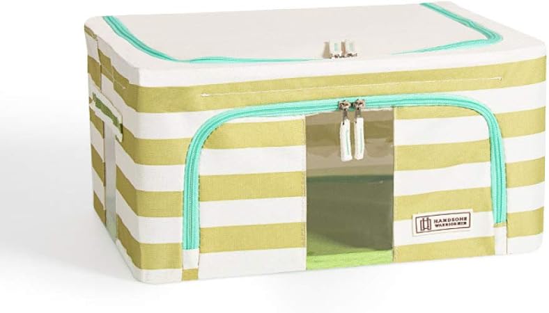 Amazon.de: Aufbewahrungsbox Mit Stahlrahmen Aus Oxford-Stoff Mit Deckel