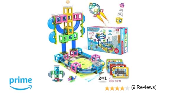 Hippococo Bloques de Construcción Magnéticos 3D: Circuito de ...