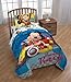 Disney Junior Mickey Mouse Roadster Racers Twin Comforter - Super Soft Kids Reversible Bedding Features Mickey Mouse - Fade Resistant Polyester Microfiber Fill (Official Disney Product)