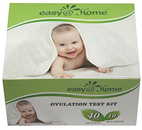 Easy@Home branded Combo 40 Ovulation (LH) and 10 Pregnancy (HCG) Tests Strips Kit