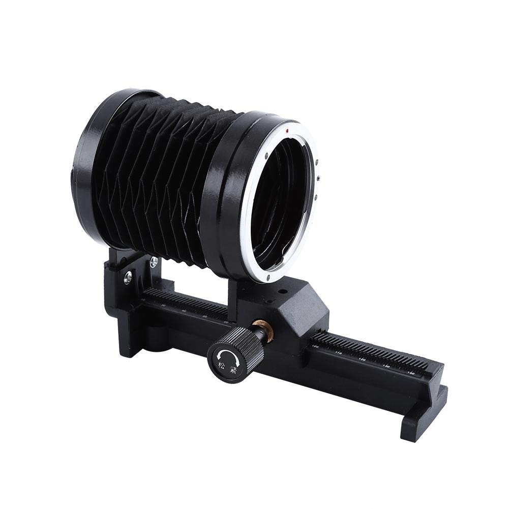 Topiky Extension Bellows, Macro Bellows Lens Tripod Mount Extension Bellows for EF Mount Focus Camera 5D III 70D 700D 1100D
