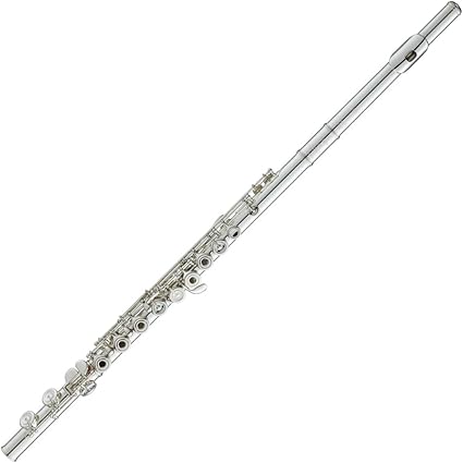 Amazon Yamaha Flute Yfl 677 Finesse ヤマハ プロフェッショナル フルート フィネス 管体銀製 オフセット リングキイ Eメカニズム付き 楽器 音響機器 楽器